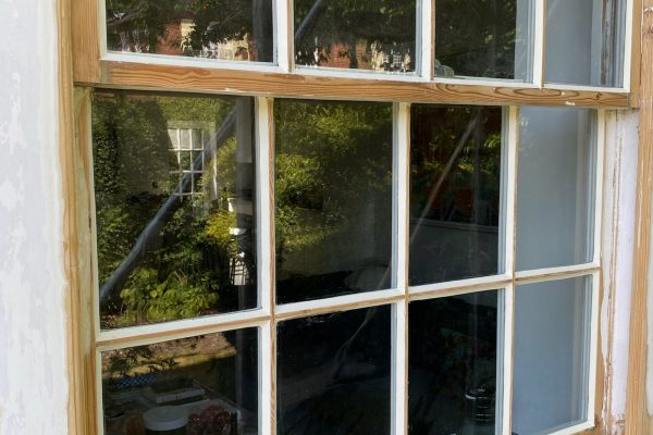 Restored sash window